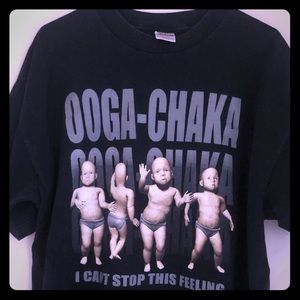 Ooga-Shaka vintage dancing baby tee Men’s XL